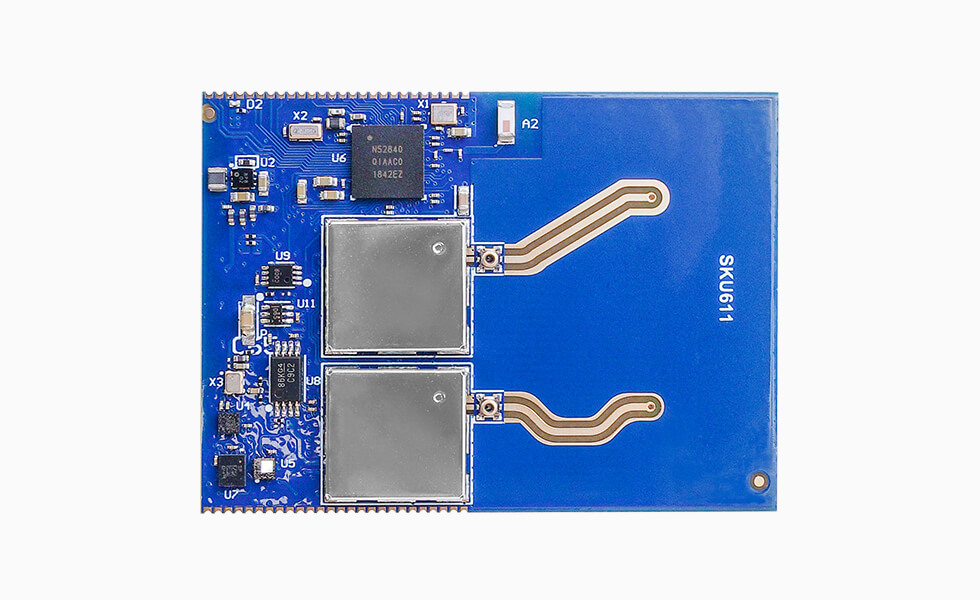 集成DW1000的UWB模块SKU611,适用于PDOA.jpg 集成DW1000的UWB模块SKU611,适用于PDOA.jpg